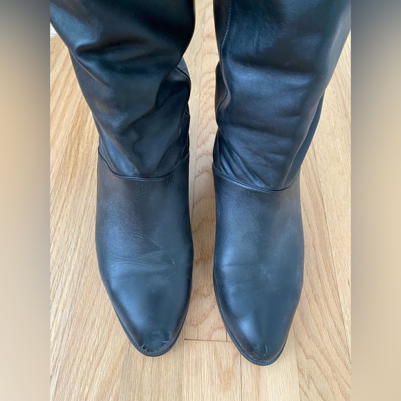 Vintage Mister Shoes leather slouchy pirate 80’s prince boots womens 9 HALLOWEEN - Picture 3 of 15